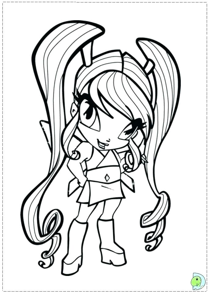 691x960 Pixie Coloring Pages
