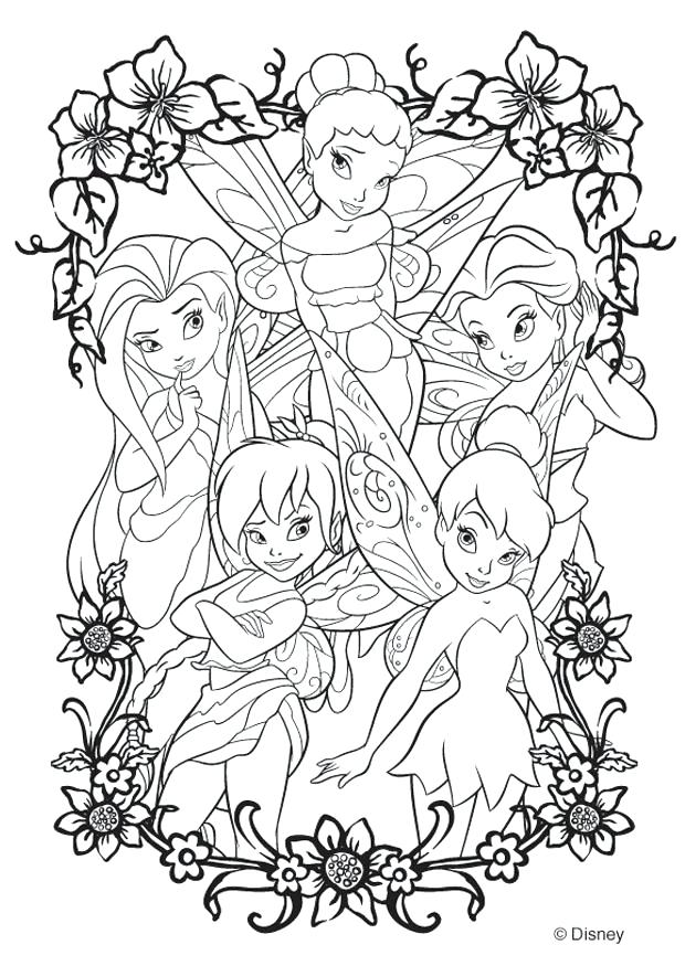 620x875 Pixie Coloring Sleeping Beauty Coloring Pages Pixie Hollow