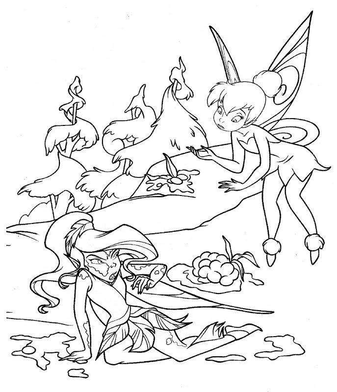 687x800 Printable Tinkerbell Coloring Pages Top Coloring Pages