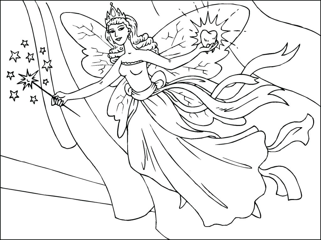1024x768 Special Pixie Hollow Coloring Pages Page Fairies Free Fairy
