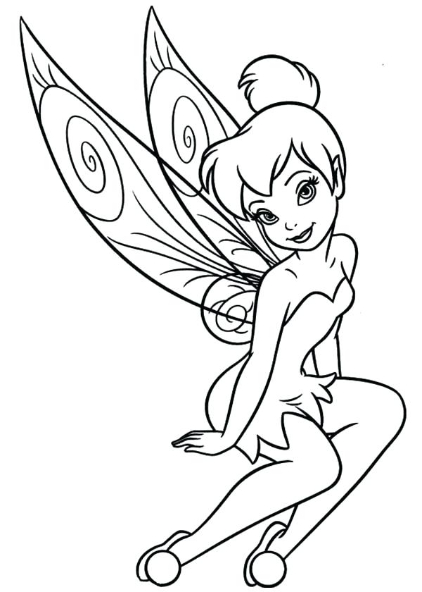 600x840 Pixie Coloring Pages