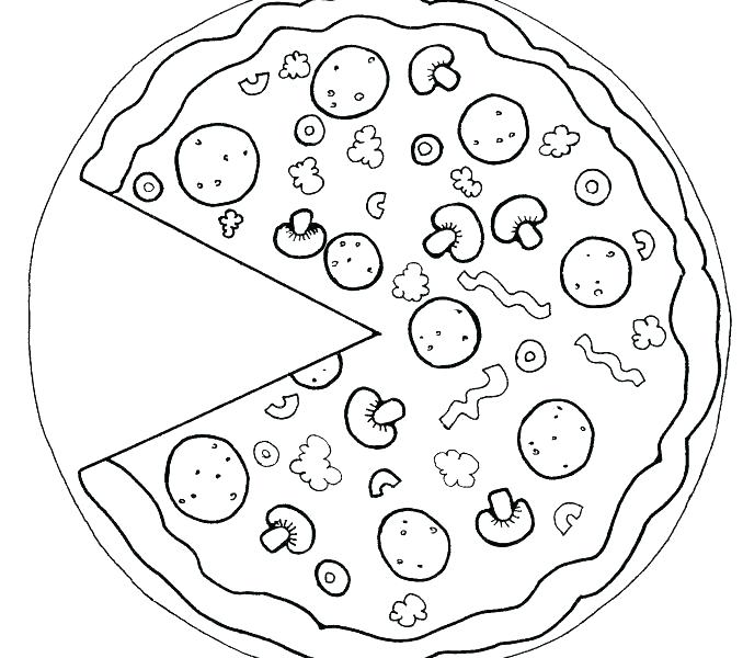 678x600 Pizza For Coloring Google Images Coloring Pages Pizza Color Page
