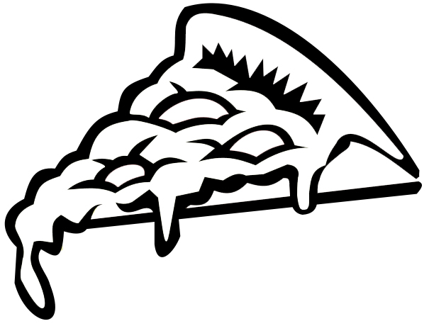 605x460 Pizza Coloring Pages