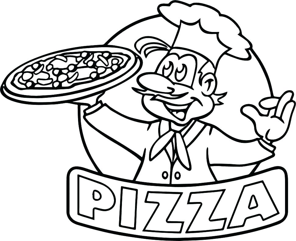 971x791 Dklt Coloring Pages Coloring Page Pizza Coloring Page Pizza