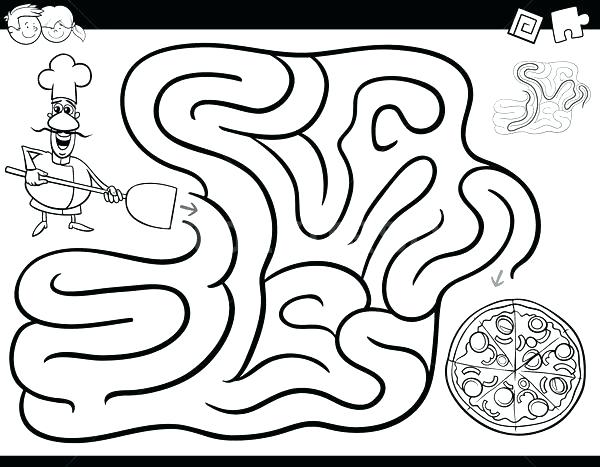 600x467 Pizza Coloring Pages Coloring Pages Of Pizza Coloring Pages Pizza