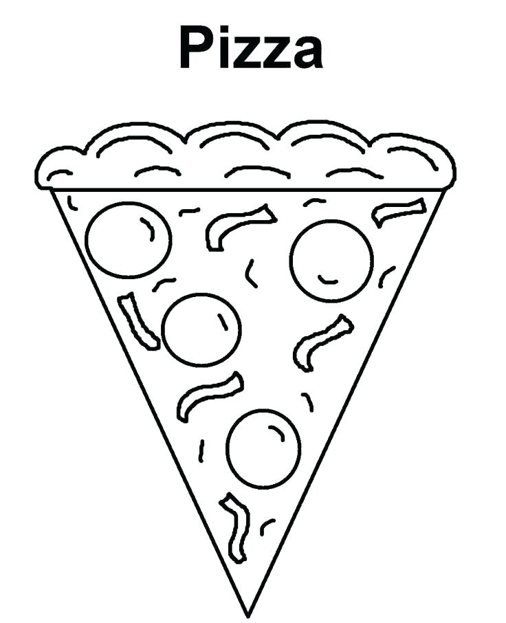 736x906 Pizza Coloring Pages Pizza Coloring Pages Coloring Pictures