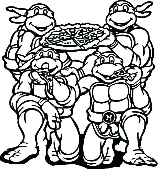 618x659 Coloring Pages Pizza