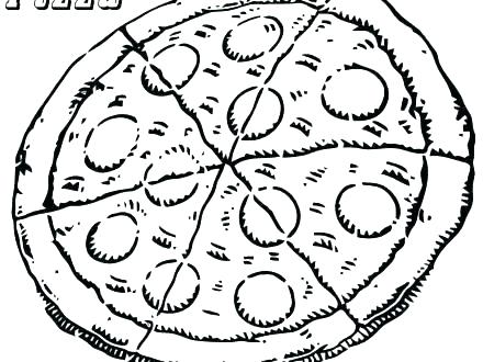 440x330 Pizza Coloring Pages Pizza Coloring Pictures Pizza Coloring Pages