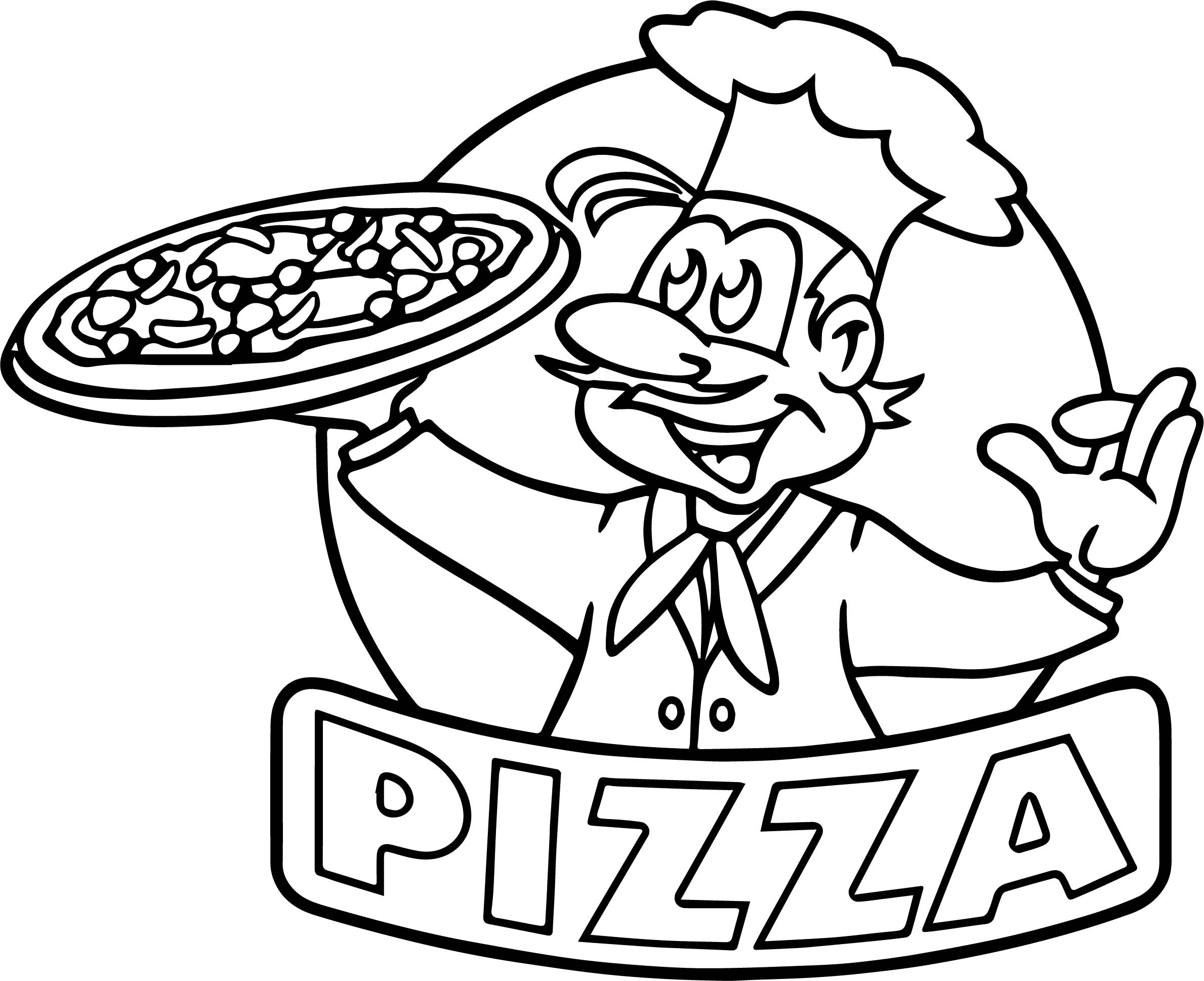 2379x1938 Coloring Page Pizza Free Draw To Color