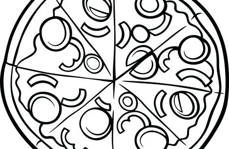 469x304 Pizza Coloring Pages Pizza Coloring Pages Cheese Pizza Slice