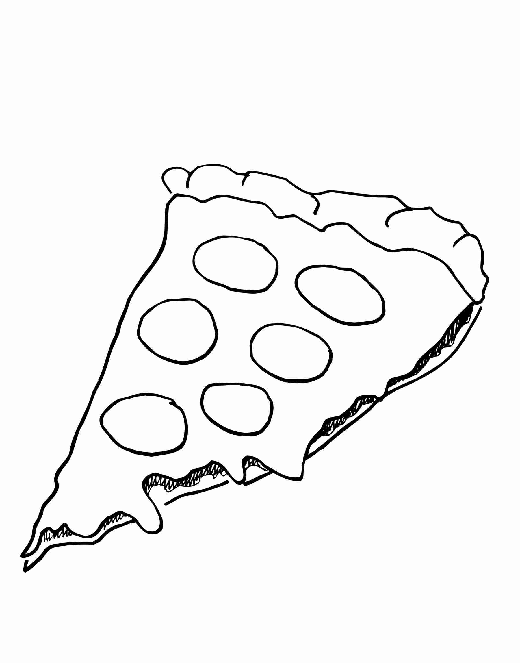 1800x2294 Pizza Coloring Pages Olegratiy