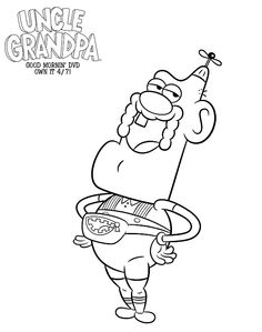 236x299 Free Uncle Grandpa Printable Coloring Page Printable Coloring