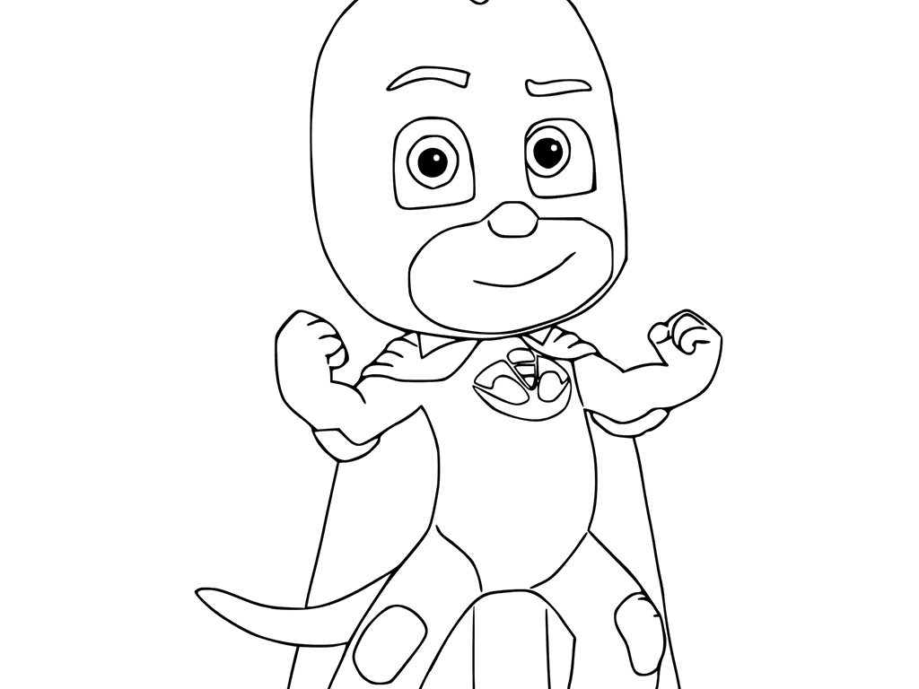 1024x768 Simple Design Pj Masks Coloring Pages Top Pj Masks Coloring