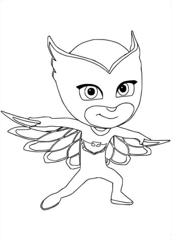 593x832 Pj Mask Coloring Pages Kids N Fun Coloring Pages Of Pj Masks