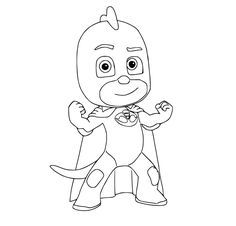236x226 Pj Masks Coloring Pages To Download And Print For Free Birthday