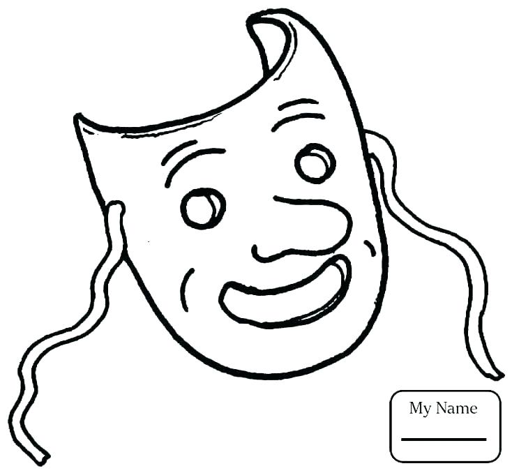 734x678 Mask Coloring Page Mask Coloring Pages Page Free Of Masks Pj Mask