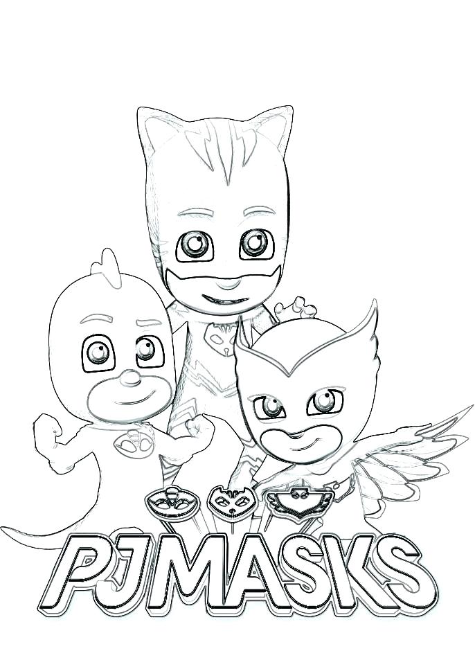 686x966 Pj Masks Coloring Pages Catboy
