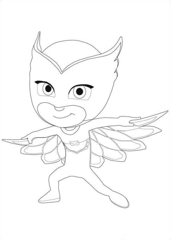 593x832 Kids N Coloring Pages Of Pj Masks