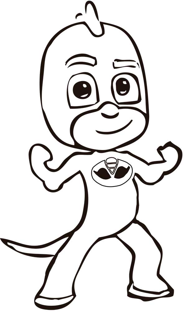 594x1000 Pj Masks Coloring Pages
