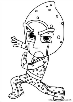 236x330 Pj Masks Coloring Pages To Download And Print For Free Jj