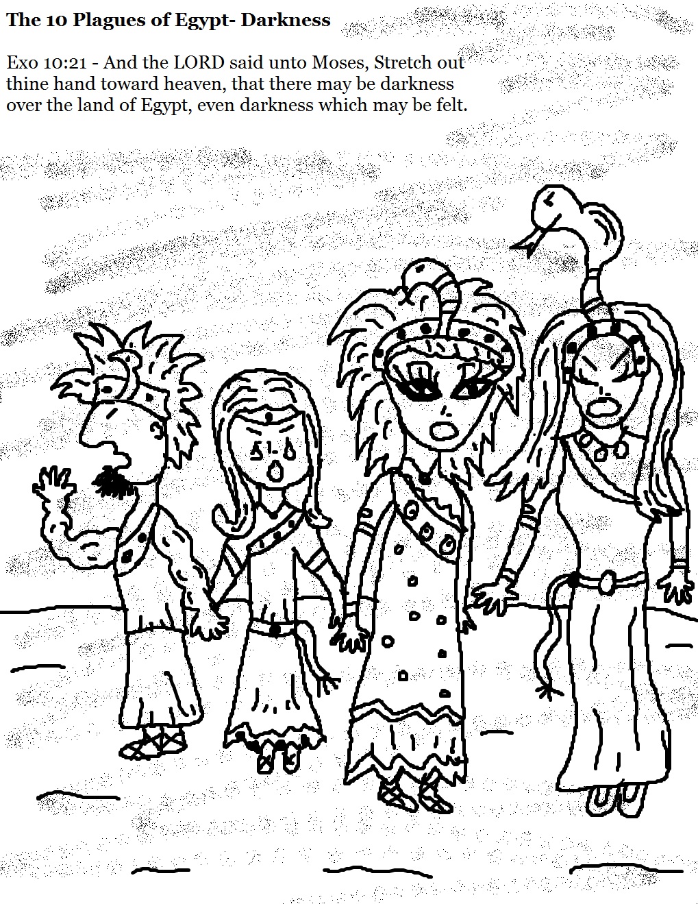 1019x1319 Church House Collection Blog The Plagues Of Egypt Coloring Pages