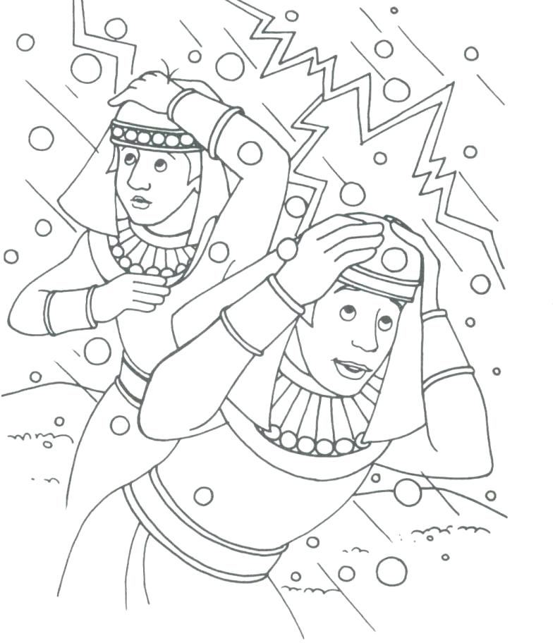 794x912 Plagues Of Egypt Colouring Pages Moses Plagues Coloring Pages