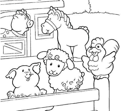 538x459 Free Farm Animal Coloring Pages Free Farm Animal Coloring Pages