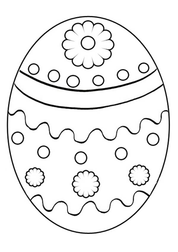 600x850 Kindergarten Easter Egg Coloring Pages Batch Coloring