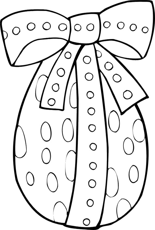 600x890 Plain Easter Egg Coloring Pages Batch Coloring