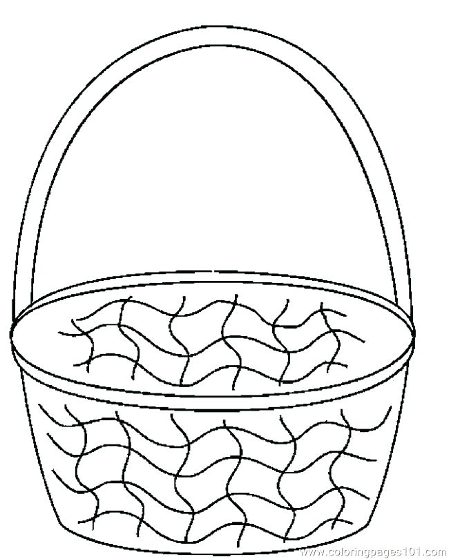 650x810 Easter Egg Coloring Pages