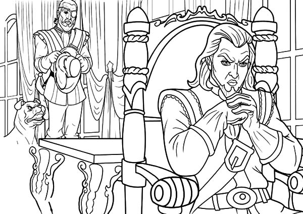 600x424 Barbie Three Musketeers The Lord Evil Plan Coloring Pages Batch