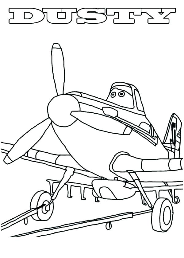 600x840 Planes Coloring Pages