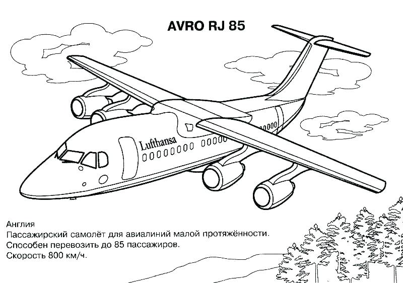800x562 Plane Printable Coloring Pages Plane Coloring Page Coloring Page