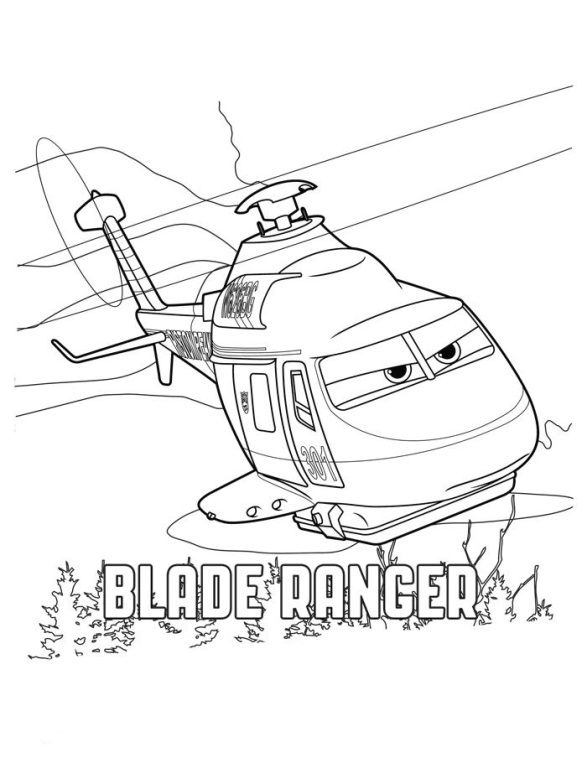 587x768 Coloring Page Planes