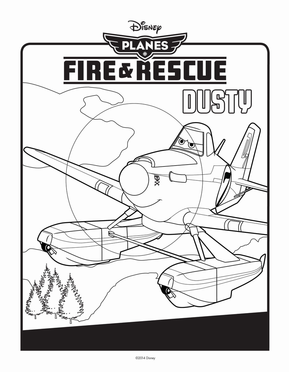 934x1200 Planes Fire And Rescue Coloring Pages