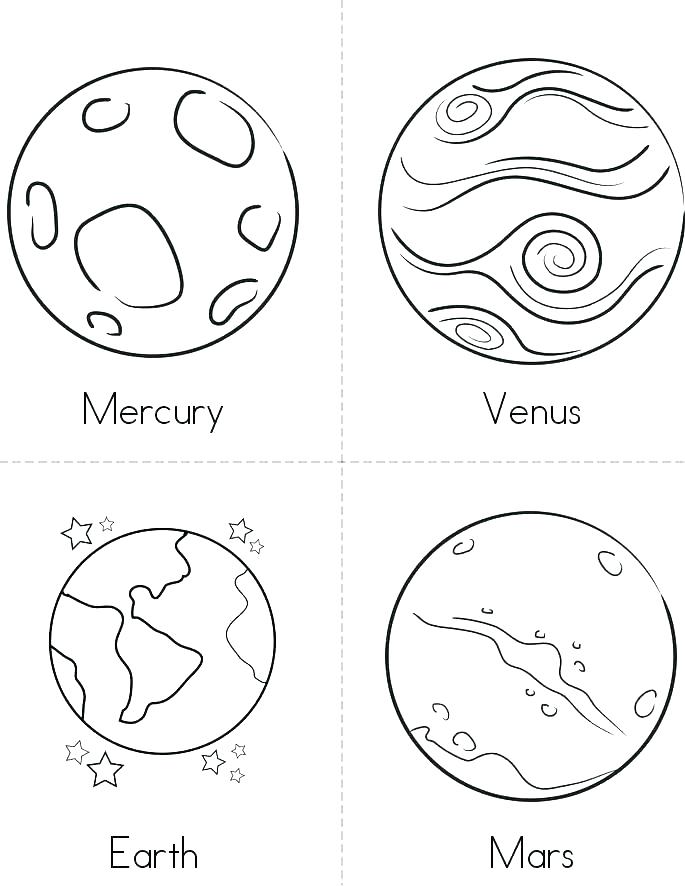 685x886 Planet Coloring Pages With The Planets Preschool Coloring Pages