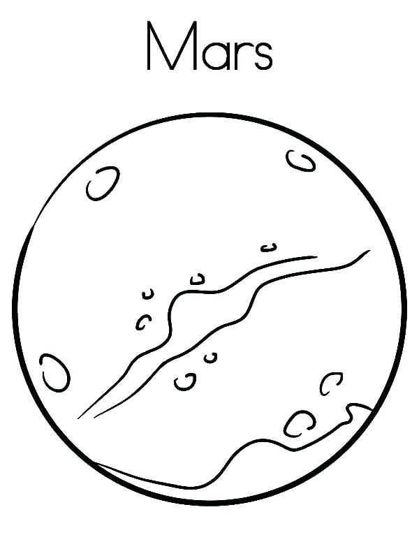 600x776 Planets Coloring Pages Drawn Planet Mars Pluto Dwarf Planet