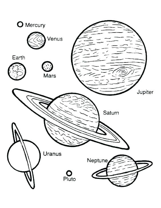 564x729 Coloring Page Coloring Planets Planet Coloring Pages The Nine