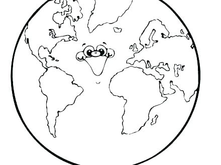 440x330 Planet Earth Coloring Pages Colouring Planets Solar System Kids