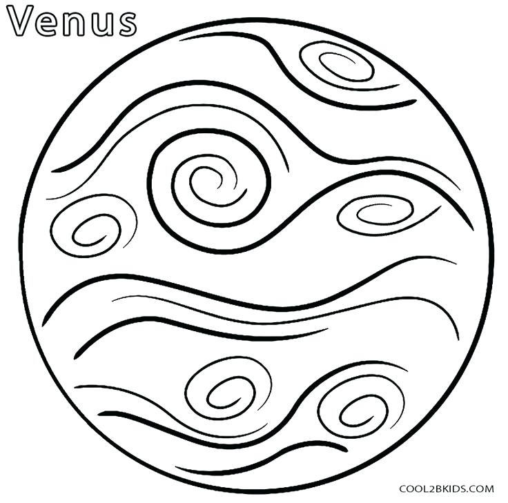 736x729 Venus Coloring Page Venus Planet Drawing At Getdrawings Free