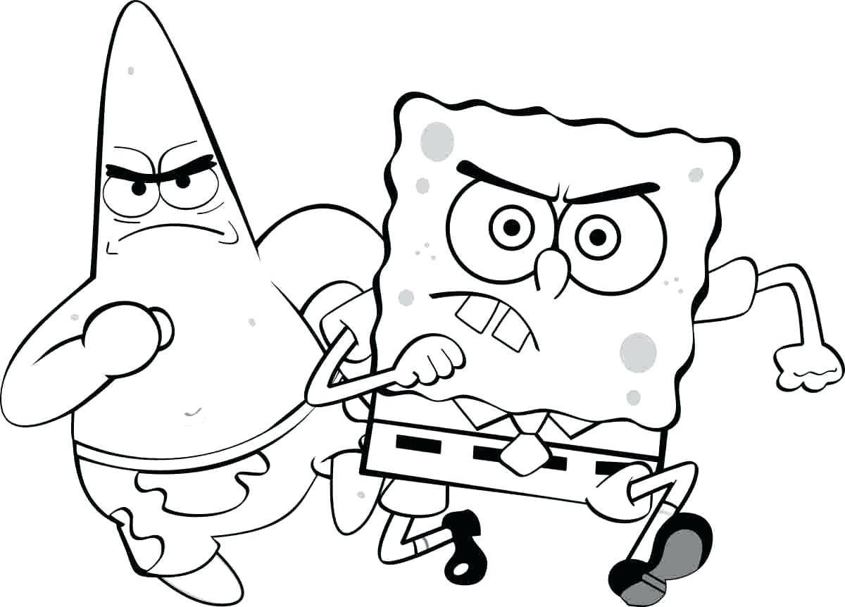 1200x862 Coloring Pages Christmas Free With Plankton From Spongebob