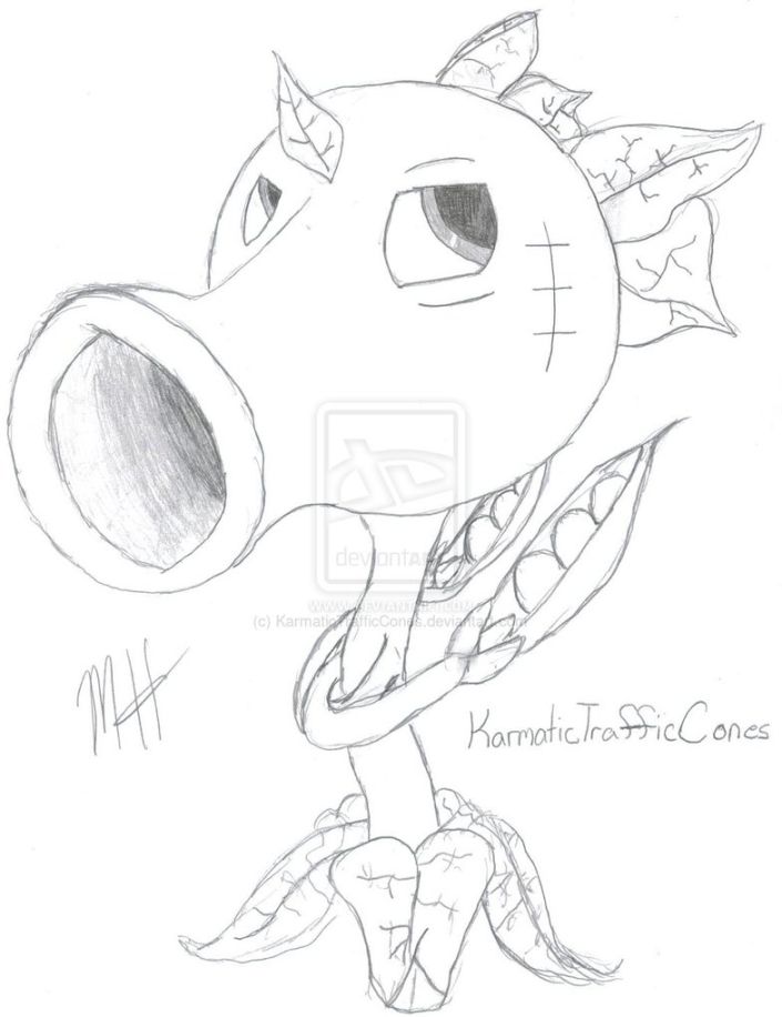 705x916 Plants Vs Zombies Coloring Pages Coloring Pages Kids