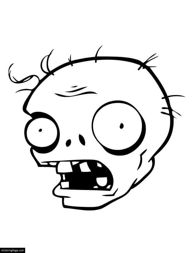 670x867 Plants Vs Zombies Coloring Page For Kids
