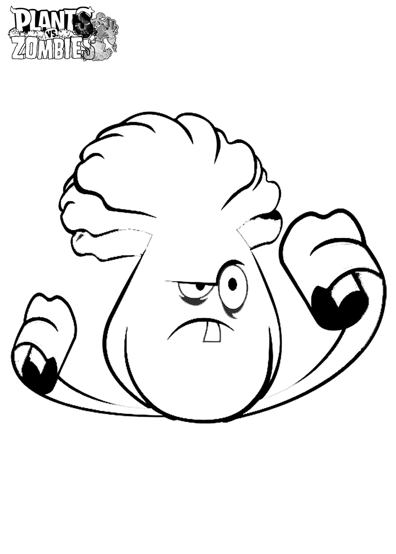 800x1120 Free Printable Plants Vs Zombies Coloring Pages