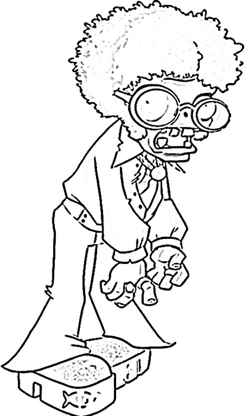 500x834 Plants Vs Zombies Free Coloring Pages