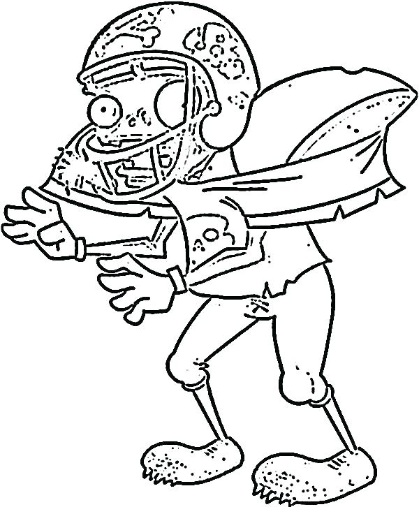 600x726 Zombie Coloring Page Free Coloring Page Free Coloring Pages Plants