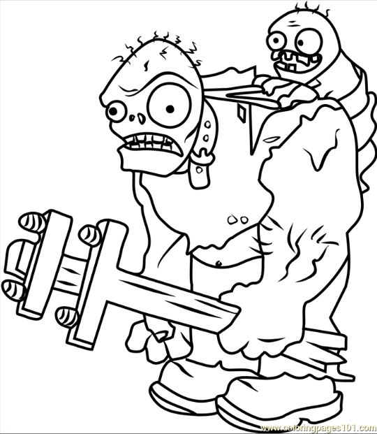 540x621 Coloring Pages Plants Vs Zombies Coloring Pages Plants Vs Plants