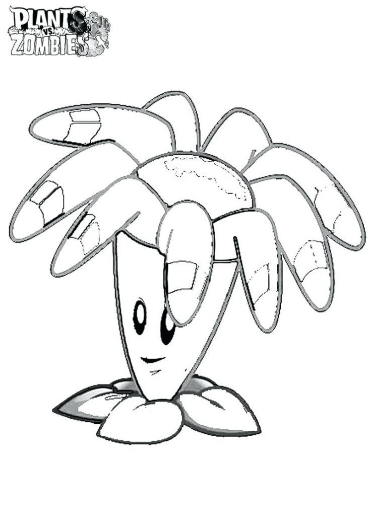 732x1024 Plants Vs Zombies Printable Coloring Pages