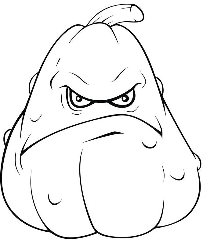 665x807 Plants Vs Zombies Coloring Pages