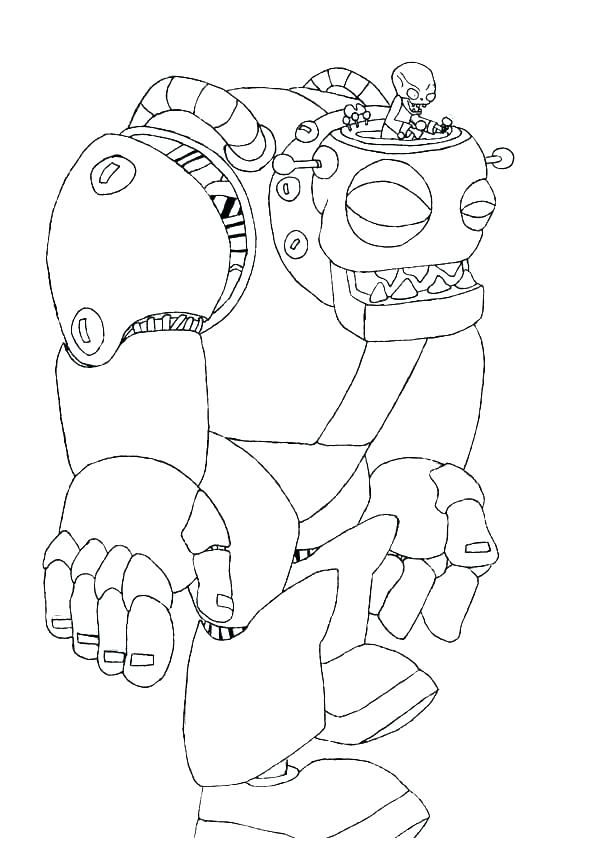 600x841 Plants Vs Zombies Coloring Pages Online All To Download And Print